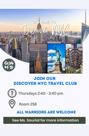 discover nyc club flyer
