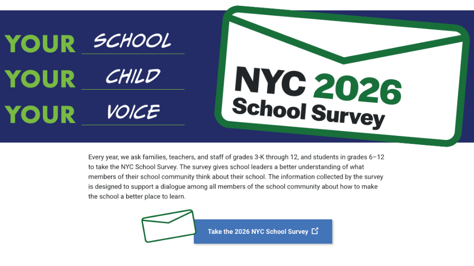 student survey flyer
